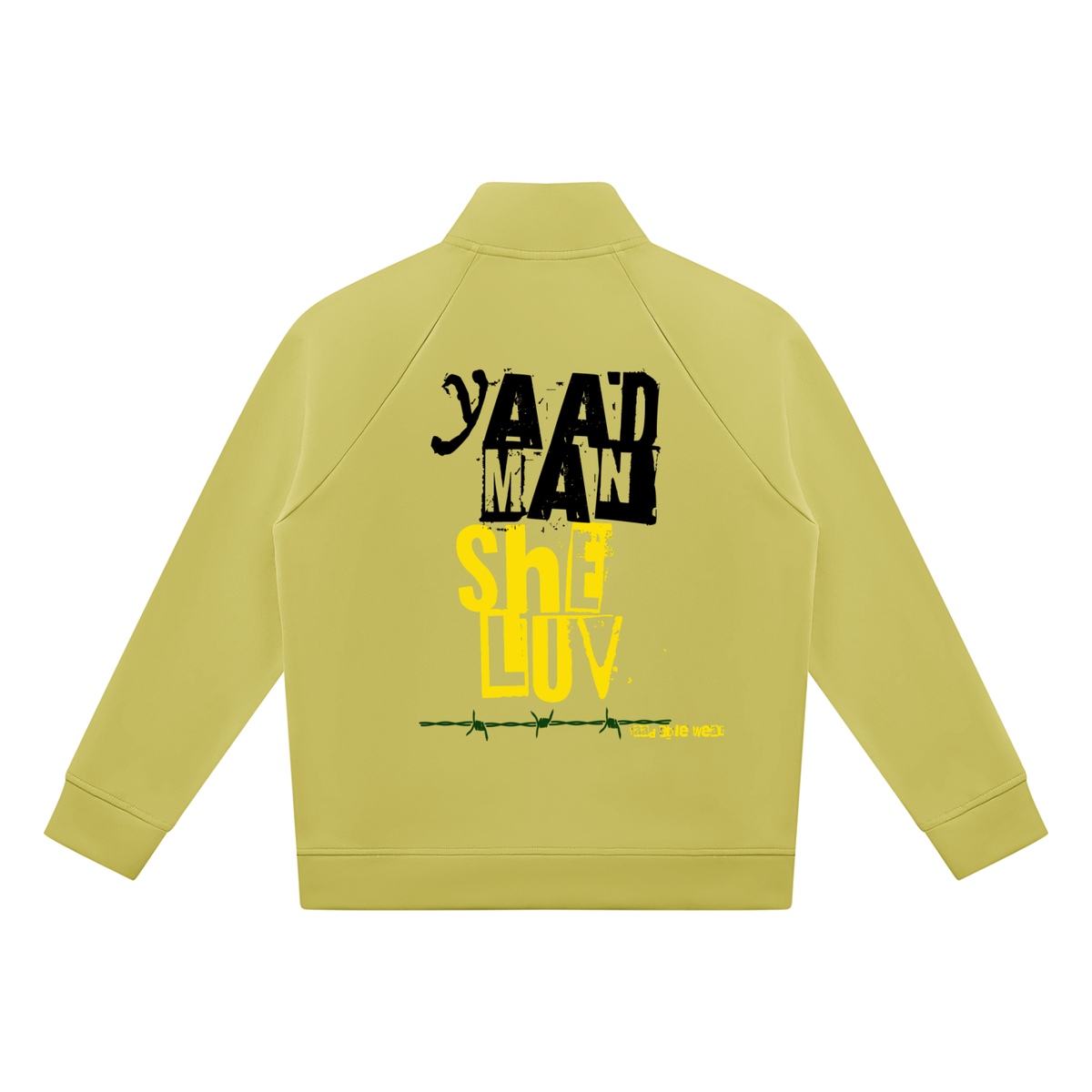 Yaad man Luv Unisex Stand Collar Jacket
