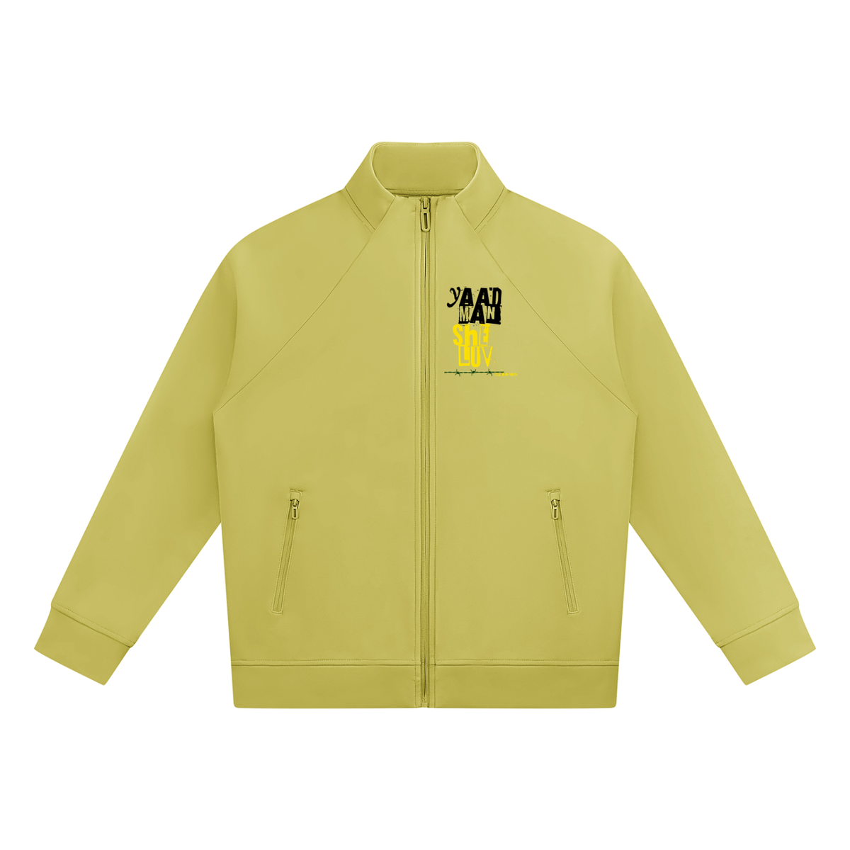Yaad man Luv Unisex Stand Collar Jacket
