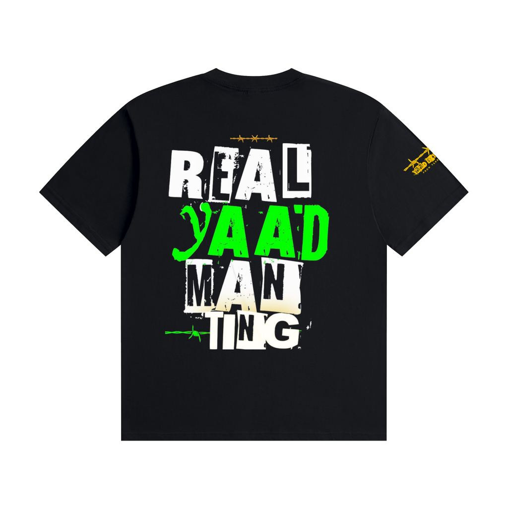 Real Yaadman ting Unisex Seamless Cotton T-Shirt